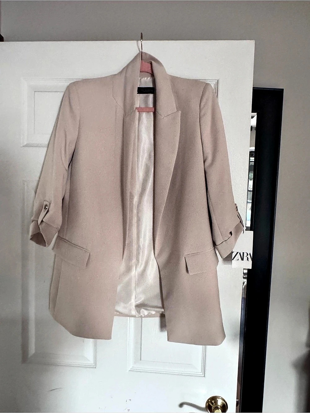 Zara Blazer in Pink Size Small NWT